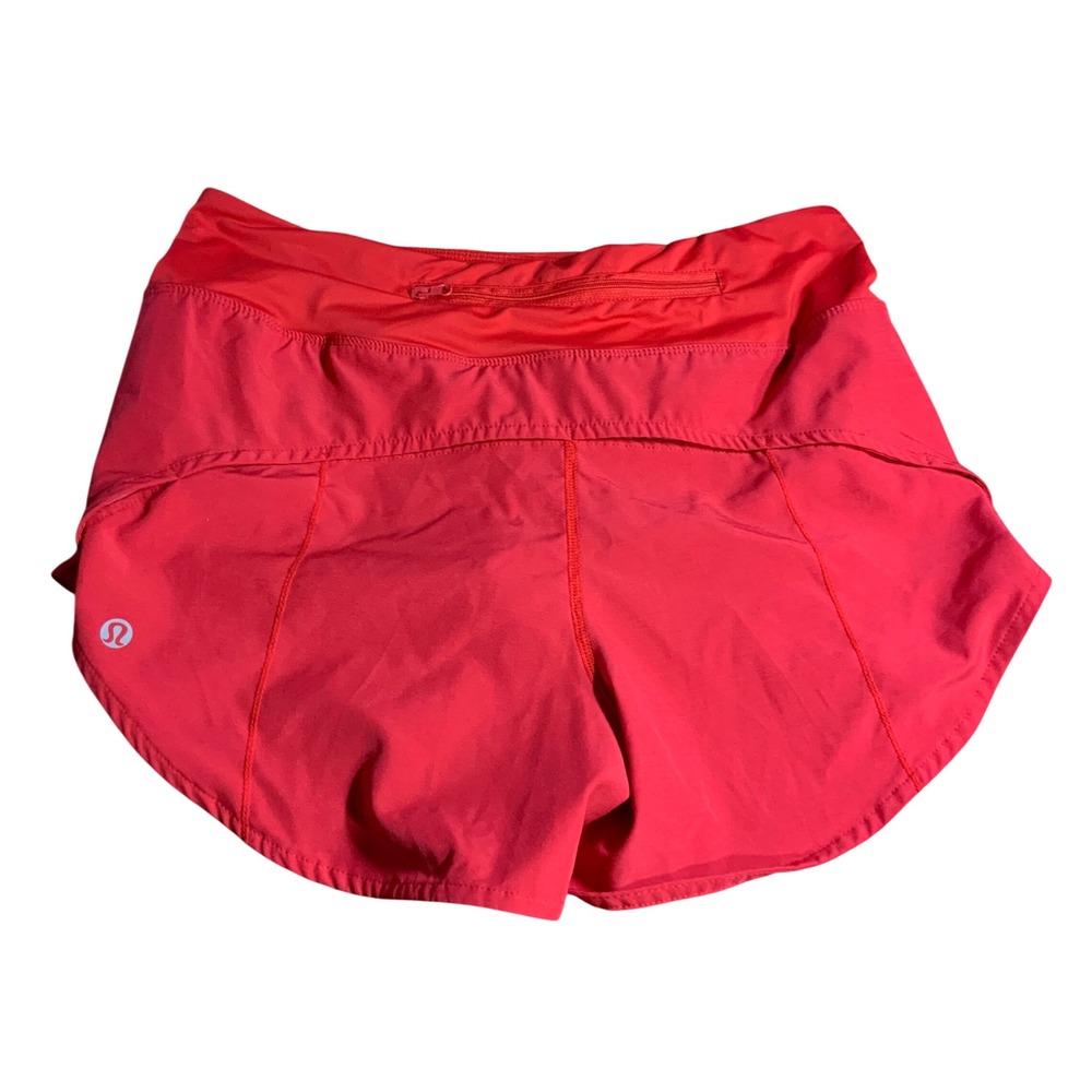Lululemon Speed Up Shorts 2.5" Red size Medium - Picture 2 of 11